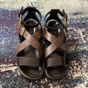 Louis Vuitton monogram sandal